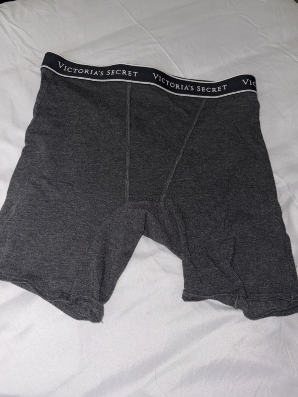 🖤VS Logo Cotton High-Waist Boxer Brief